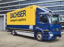 Vollelektrischer Lkw mit Stern: Serien-eActros geht in den Einsatz bei Dachser im Gro§raum Stuttgart // All-electric Mercedes-Benz truck: Series eActros in operation with Dachser in Stuttgart