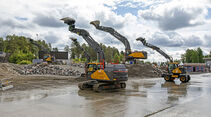 Volvo CE Bau-Lkw Baumaschinen Bagger Radlader Dumper Event 2026