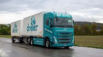 Volvo FH Electric 6x2  beim Logistikdienstleister Dreier