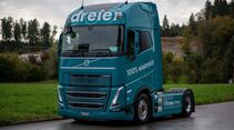 Volvo FH Electric 6x2  beim Logistikdienstleister Dreier