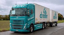Volvo FH Electric 6x2  beim Logistikdienstleister Dreier