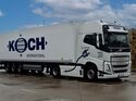 Volvo FH electric im Einsatz bei Koch International