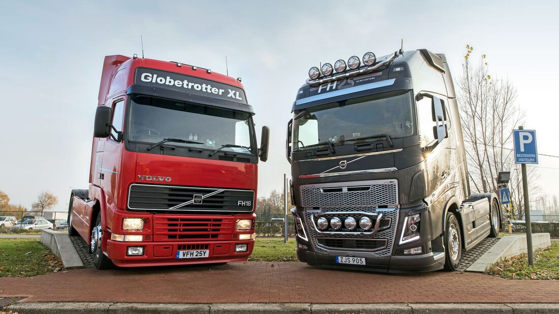 Volvo FH16 Vergleich