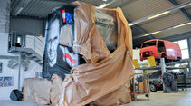 Volvo Johnny Cash, Supertruck, Entstehung, Reperatur, Restaurationsarbeiten