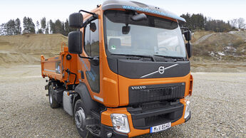 Volvo Kipper orange 280 Bauma