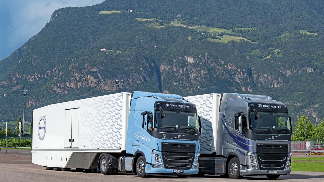 Volvo LNG Diesel Vergleich