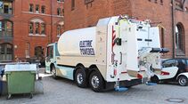 Volvo Trucks Elektro-Lkw E-Lkw FE FL electric Hamburg Müllsammler Müll-Lkw Präsentation Vorstellung 2018