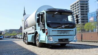Volvo Trucks Elektro-Lkw E-Lkw FE FL electric Hamburg Müllsammler Müll-Lkw Präsentation Vorstellung 2018