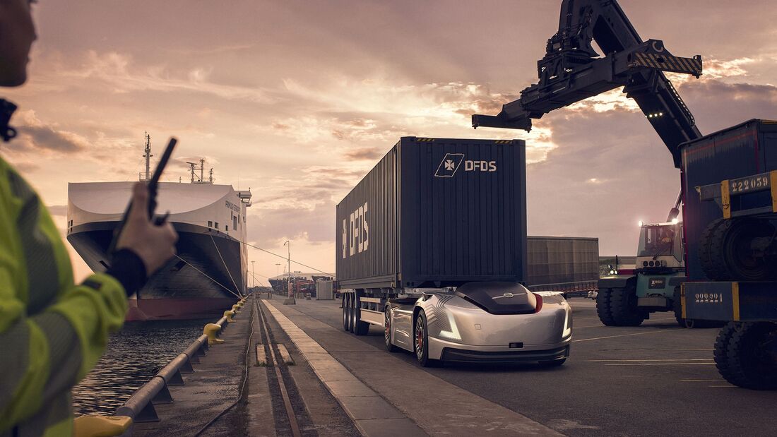 Volvo Vera im Hafen von Göteborg