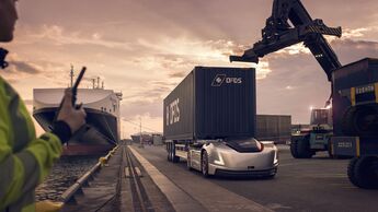 Volvo Vera im Hafen von Göteborg