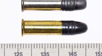 Von der Polizei sichergestellte Munition des Autobahnschützen