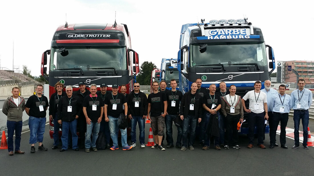 Vor dem Start auf die Nordschleife