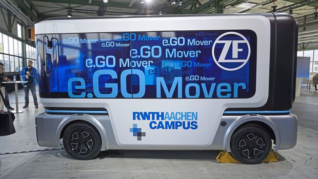 Vorschau IAA 2018 ZF autonomes Fahren Elektrifizierung