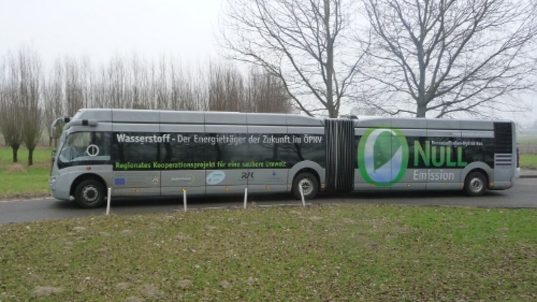 Vossloh Kiepe testet Brennstoffzellen-Bus