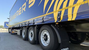 Waberer's, eines der größten Logistikunternehmen Europas, setzt auf Fahrwerkstechnologien von BPW. 