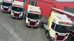 Waldbach, Lkw, Biogas
