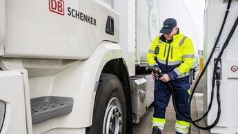 Wasserstoff-Lkw - DB Schenker