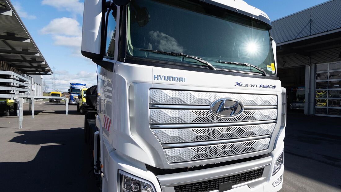 Wasserstoff-Lkw von Hyundai
