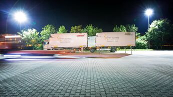 Wechselbrücken von Hellmann und Streck im Einsatz bei der System Alliance.