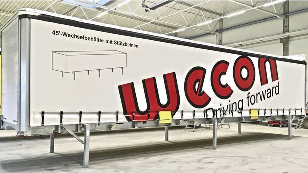 Wecon IAA 2018 Wechselaufbau multimodal Kombiverkehr