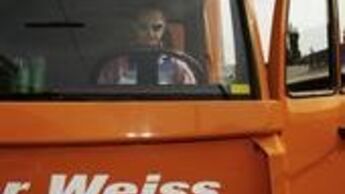 Weiss fährt in Tschechien für Hellmann
