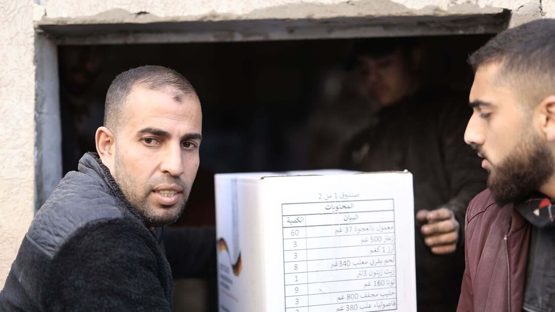 Welthungerhilfe in Gaza im Jahr 2025