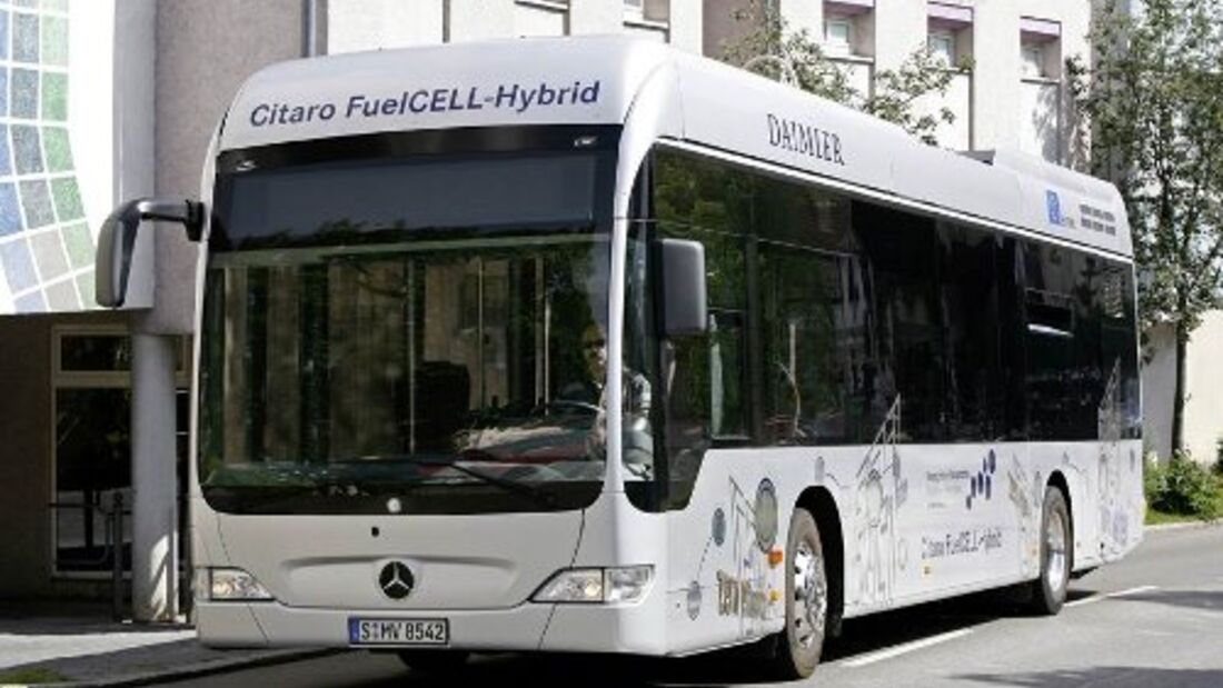Weltpremiere für Citaro Fuelcell-Hybrid