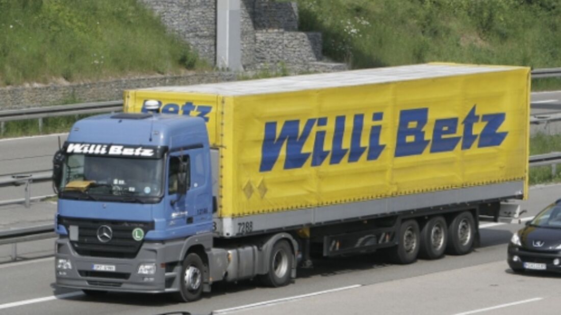 Willi Betz schränkt Ladungsverkehre ein