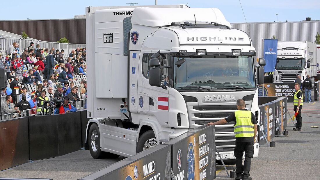 Young European Truck Driver 2012