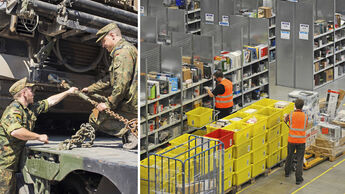 Zeitsoldaten in der Logistik, Amazon, Aldi Süd