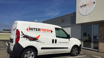 Zustellfahrzeug von Interfresh