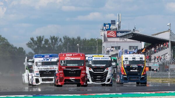 Zweites Truck-Race-Rennen am Slovakiaring. Das sind die Ergebnisse.