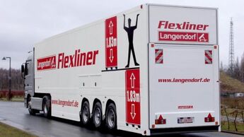 Zwischenboden beim Flexliner variabel