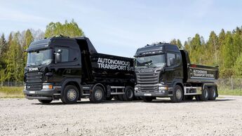 autonome Scania Kipper