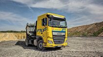 daf, hydro, drive, hydrostat, antrieb, baustelle