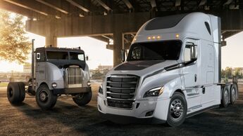 daimler, freightliner, lkw, new cascadia, oldtimer