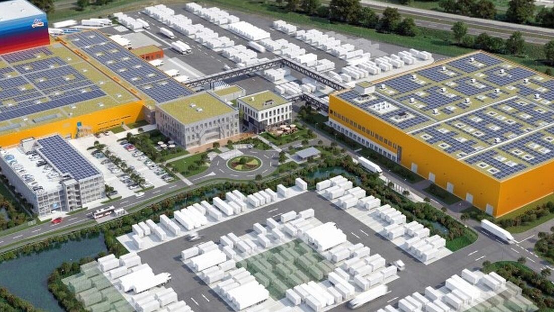 dm-drogerie markt baut den Logistikstandort Wustermarkt aus