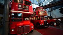 doppeldecker, bus, london, rot