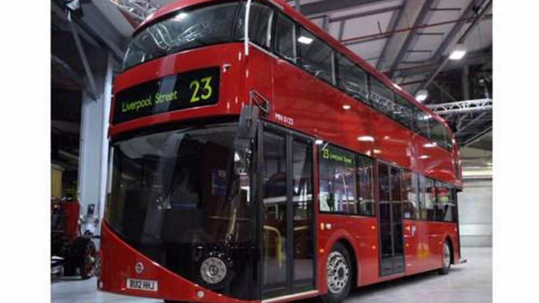 eue Infos zum Londoner Doppeldecker-Bus