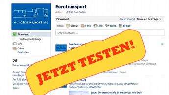 eurotransport goes facebook, screenshot, jan grobosch, 2011