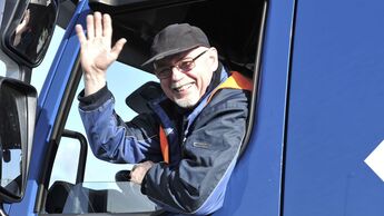 fair truck, fahrer, lkw, lachen