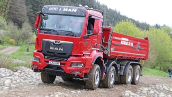 hendrickson, man, federung, baustelle, offroad, fahrwerk