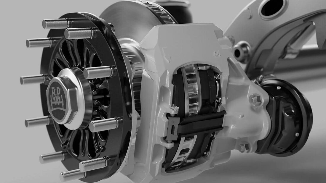 iC Plus von BPW mit Trailer-Scheibenbremse