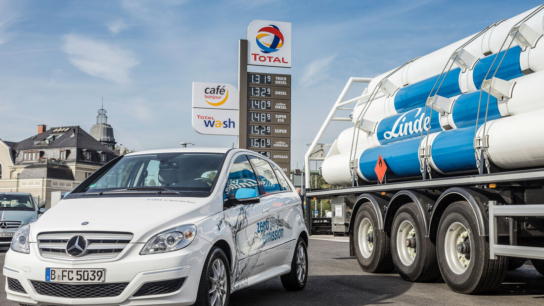 Daimler und Linde investieren in Tankstellen
