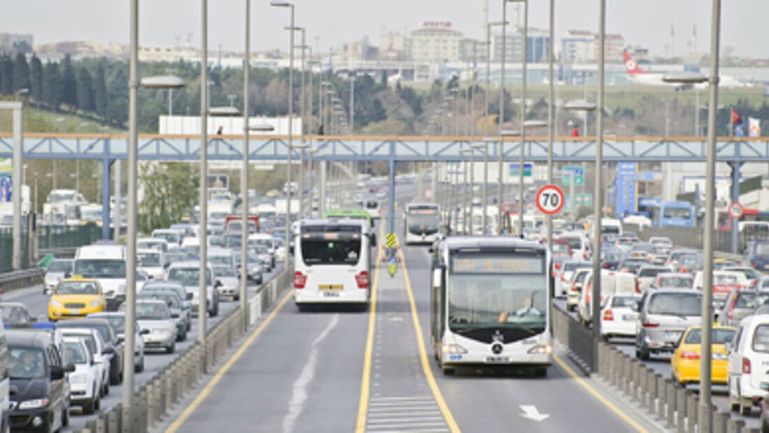 Metrobus-Projekt Istanbul mit amerikanischem Award ausgezeichnet