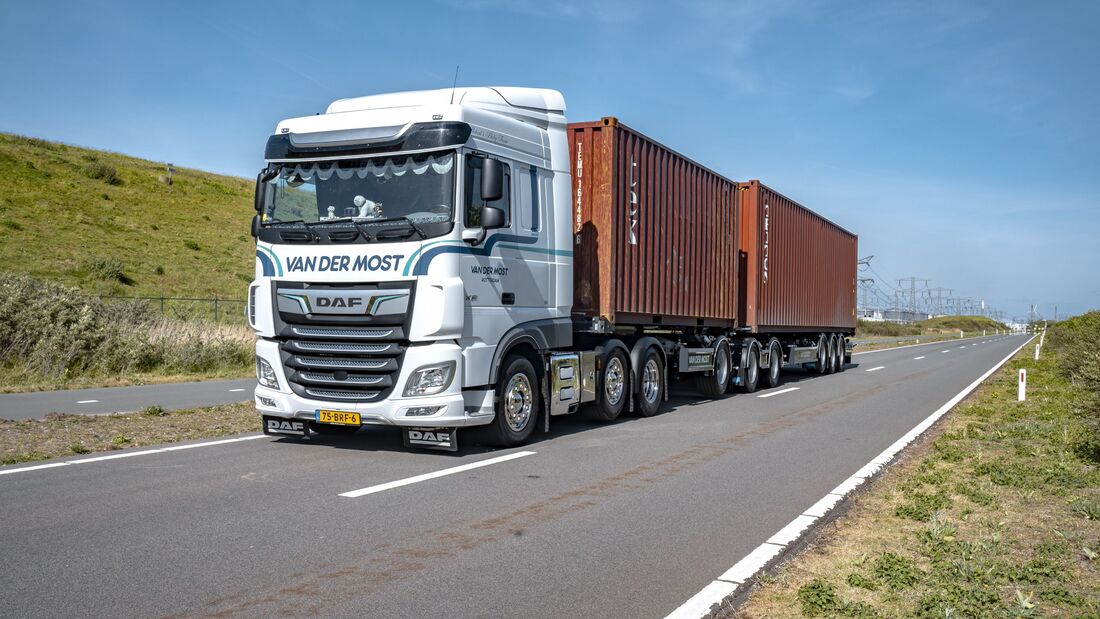 Container-Lang-Lkw für Deutschland