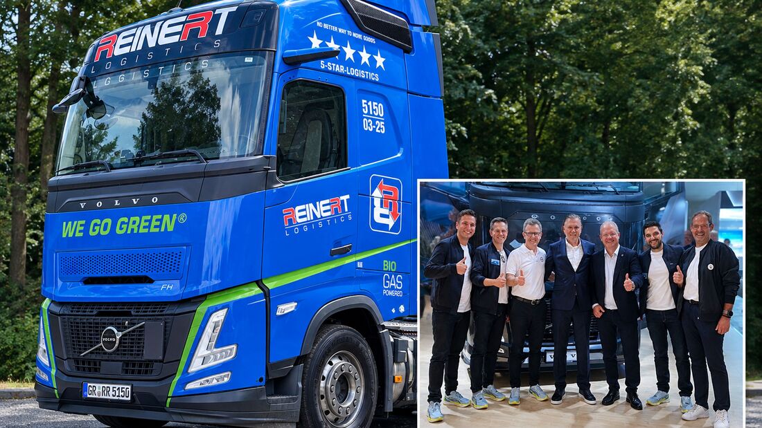Reinert Logistics bestellt 500 LNG-Lkw