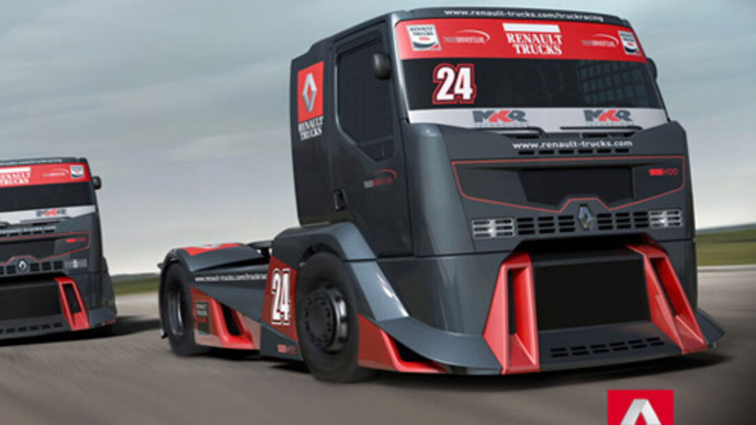 Truck Racing 2010. Renault Trucks ist beim Rennzirkus wieder mit dem Team dabei