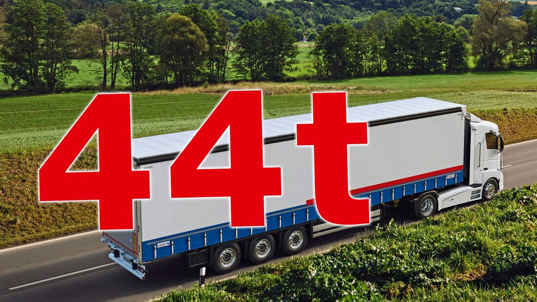 44 Tonnen für alle Lkw