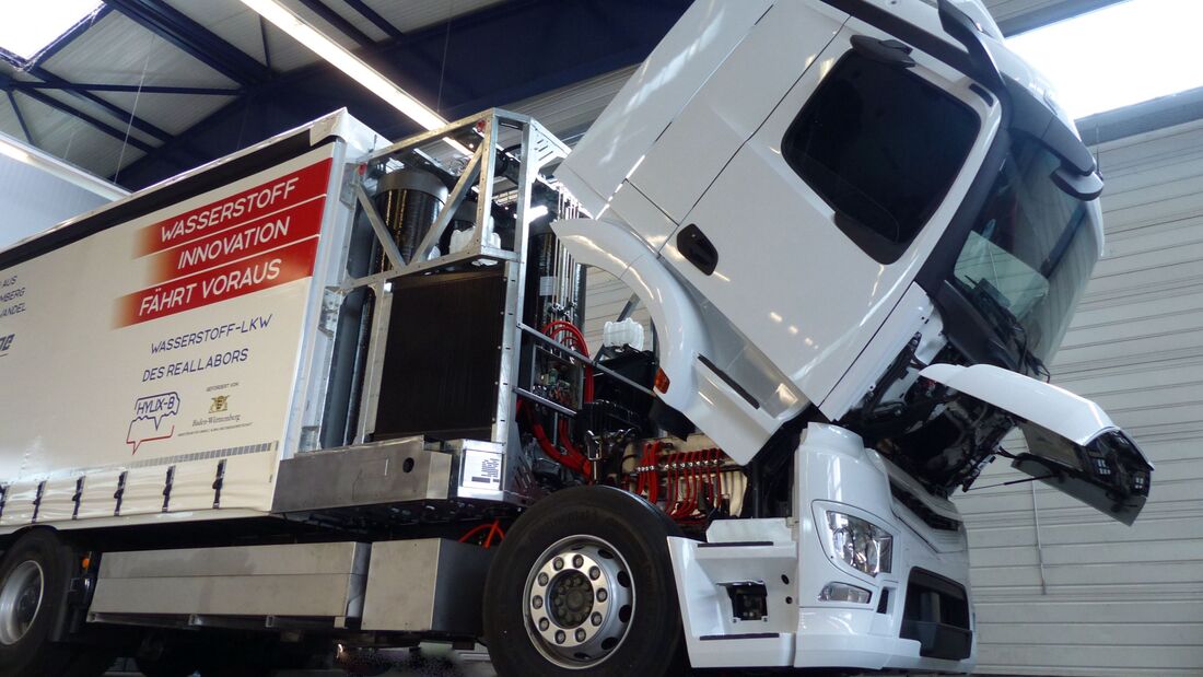 Brennstoffzellen-Lkw für Große-Vehne